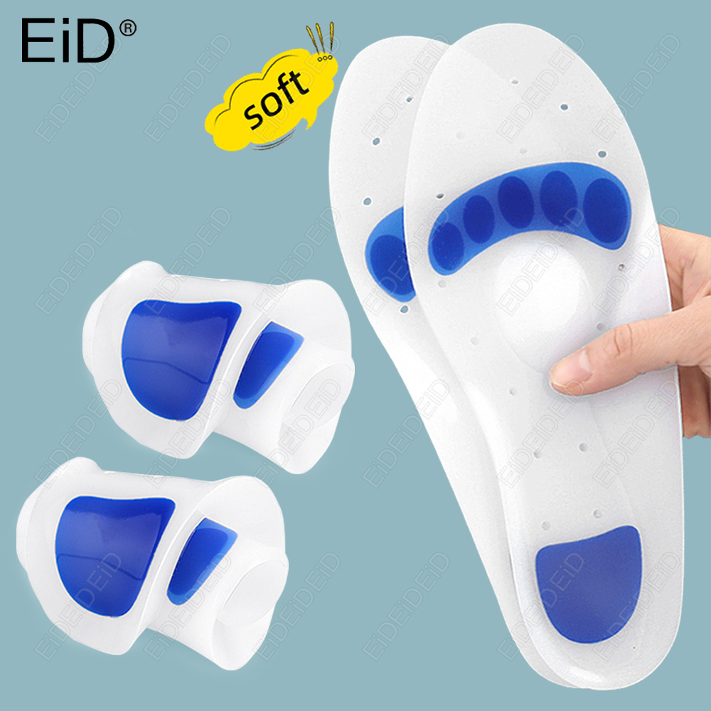 Women'S Shoes Plantar Fasciitis - Solette Ortopediche in Gel di Silicone