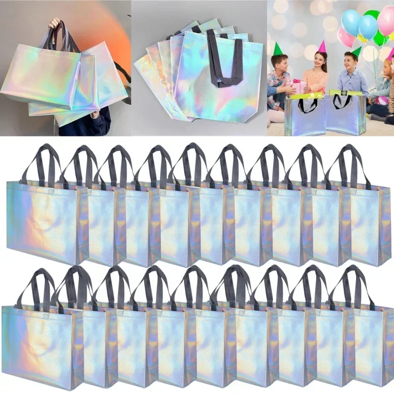 Women'S Shoes Back To School - 10/20 Pezzi Borsa Tote Olografica Non