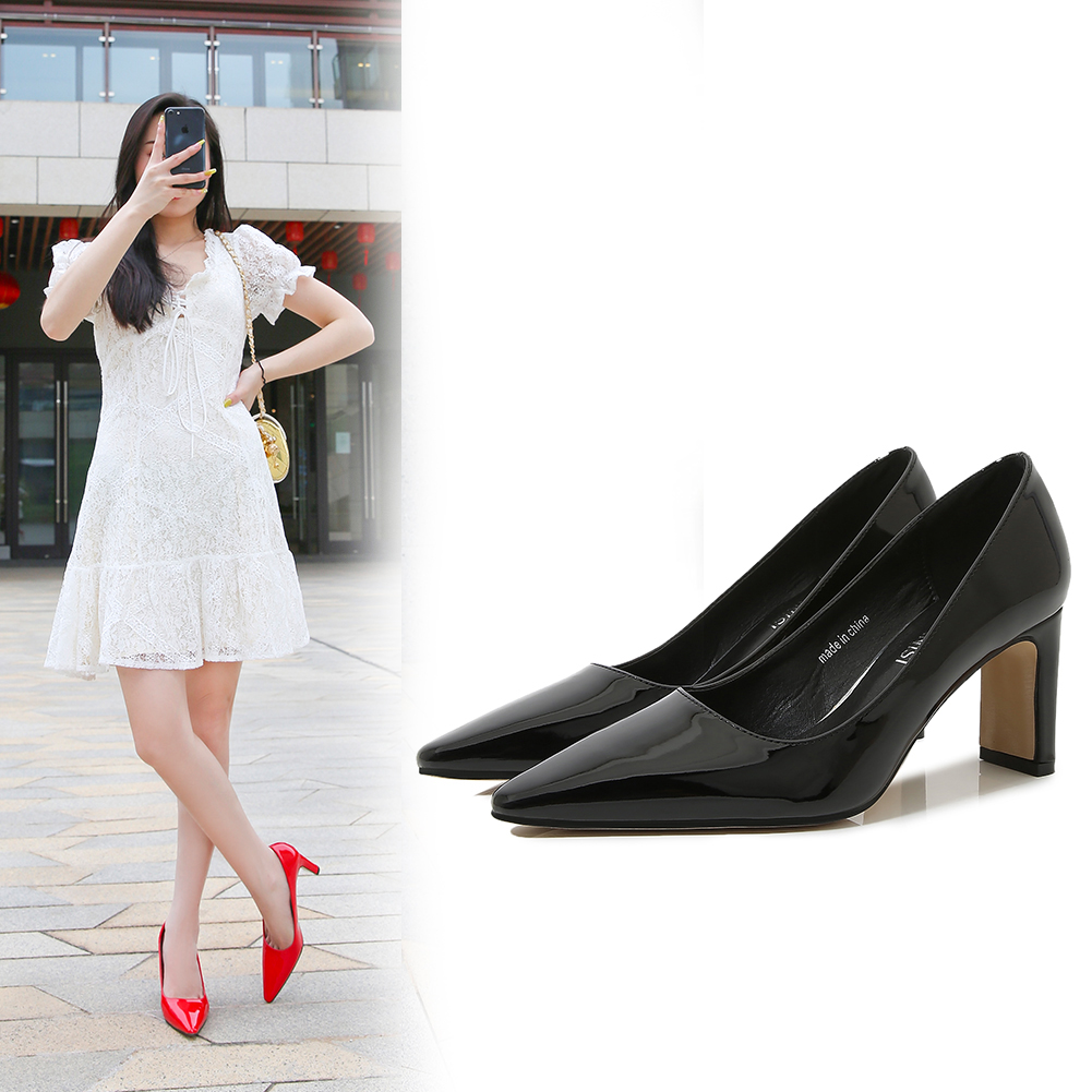 Court Heel Pointed - Décolleté con tacco largo da uomo