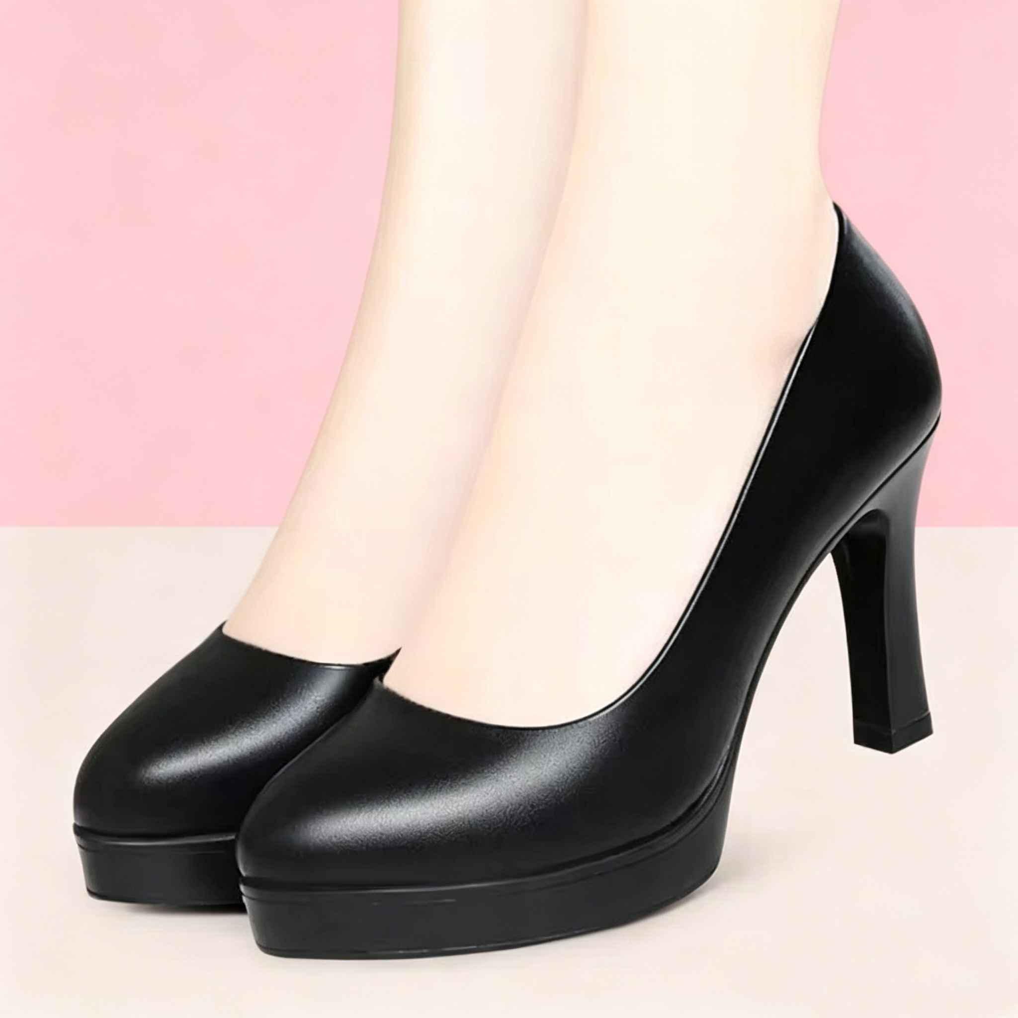 Court Heel Pointed - 6,5 cm 8,5 cm All Match