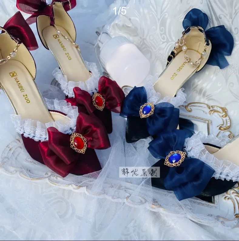 Court Heel Pointed - Scarpe con tacco alto Lolita Sandali