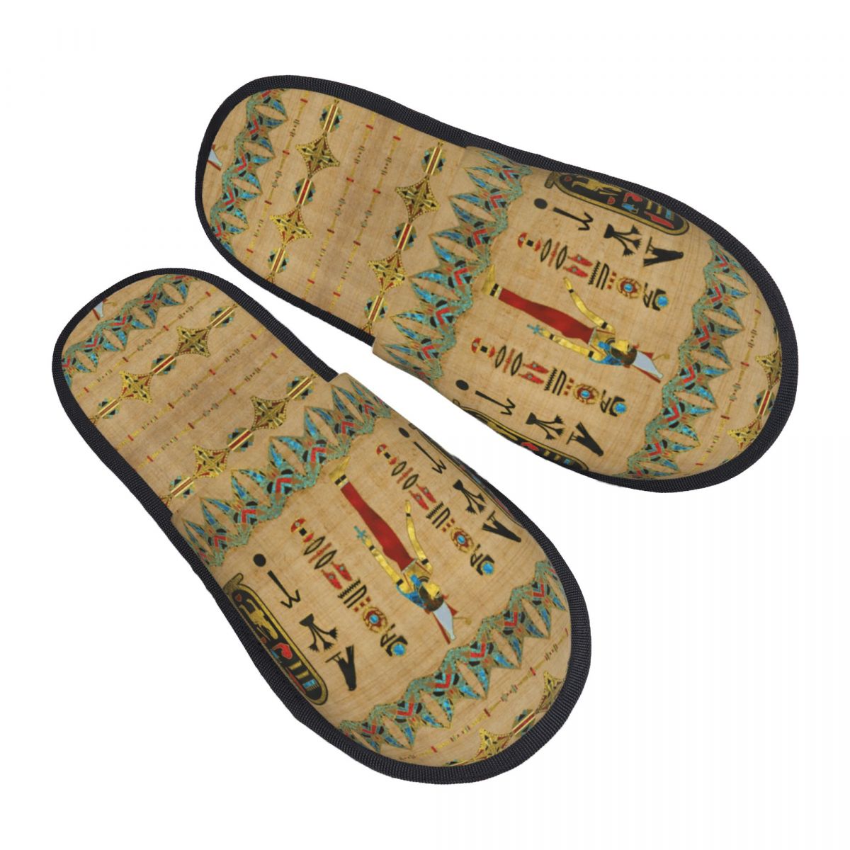 Women Shoes Egypt - Pantofole da casa con simbolo egiziano