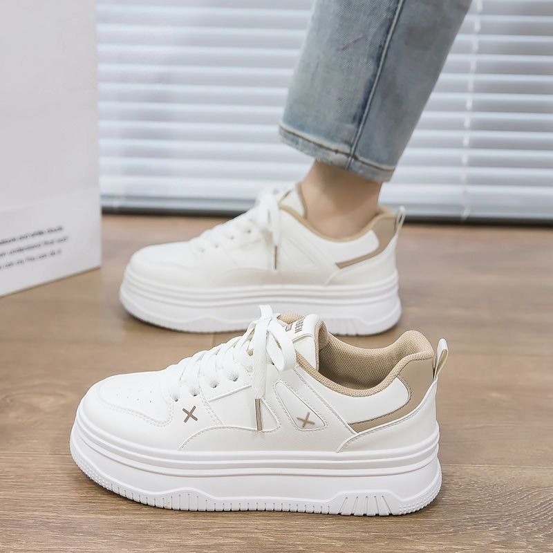 Women'S Shoes Back To School - Scarpe Bianche Traspiranti per Studenti, Facili