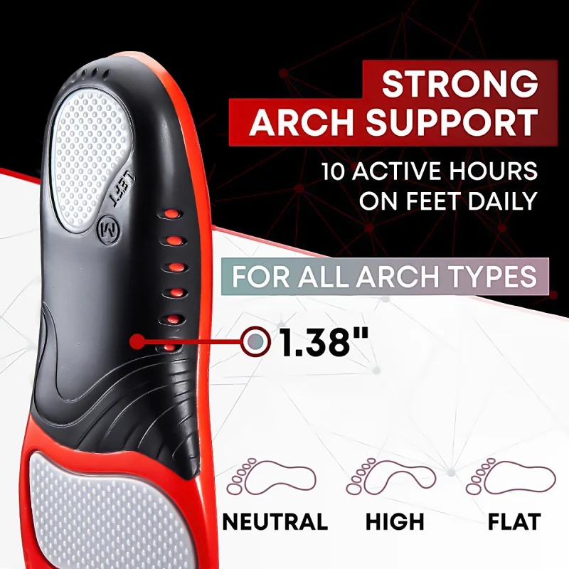 Women'S Shoes Plantar Fasciitis - Solette in Gel di Silicone Premium