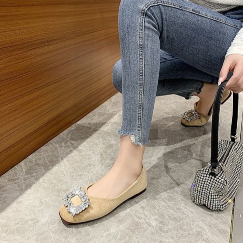 Women'S Shoes In Wide Width - Scarpe Basse Primaverili Autunnali a Punta