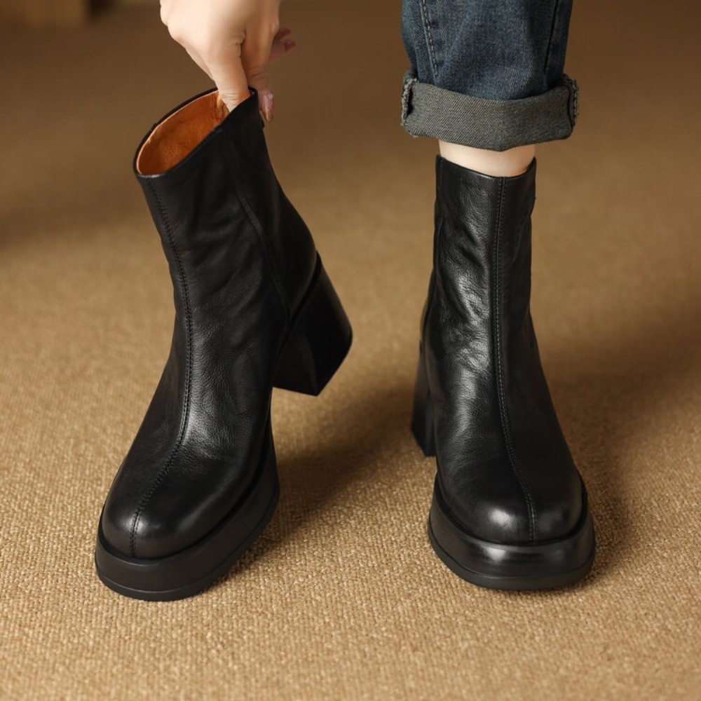 Women Shoes Size 7 - 2025 nuove donne stivali in pelle