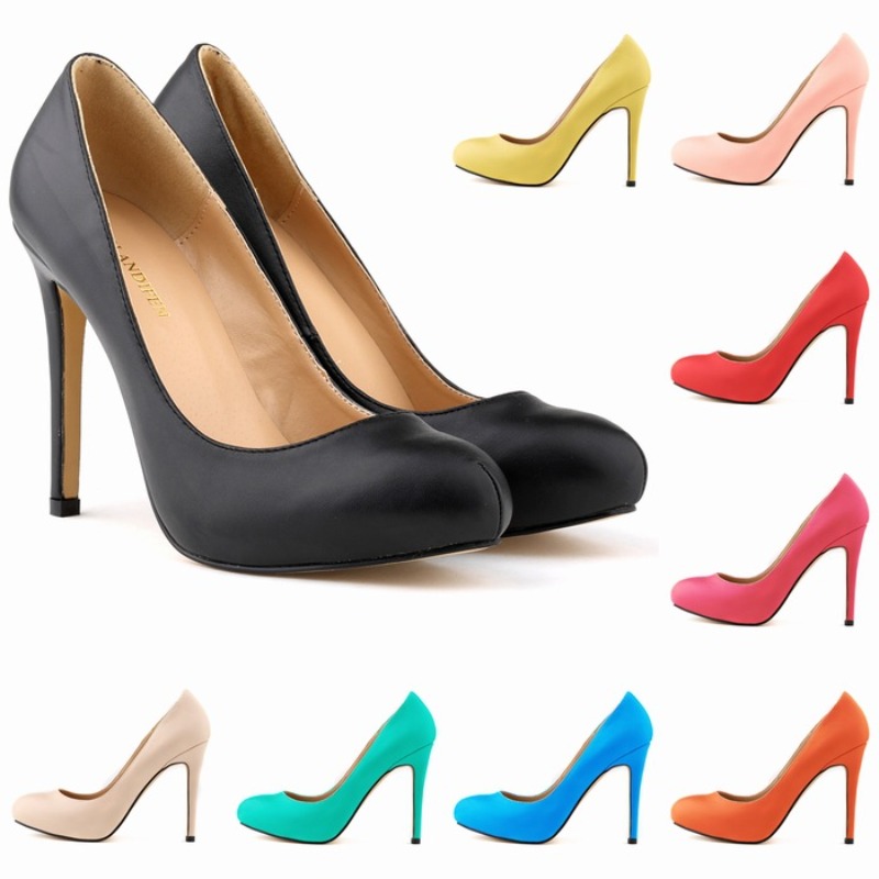 Court Heel Pointed - Di grandi dimensioni 42 donne pompe