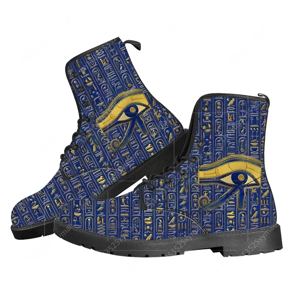 Women Shoes Egypt - Stivali Casual Occhio di Horus, Dio