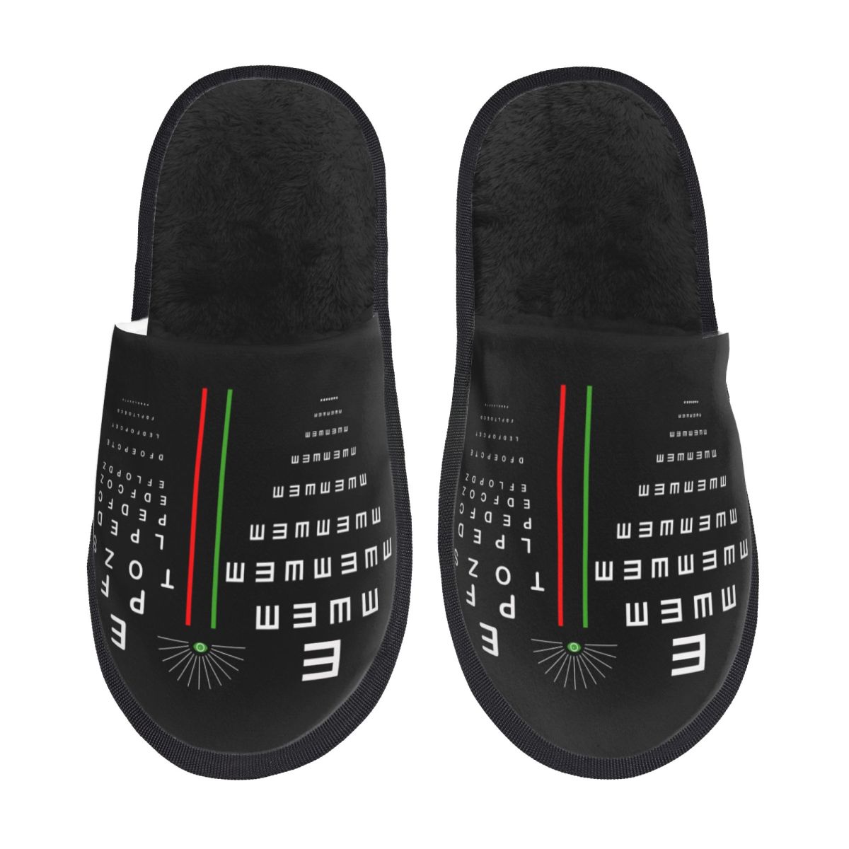 Women Shoes Size Chart - Pantofole da casa personalizzate con grafico