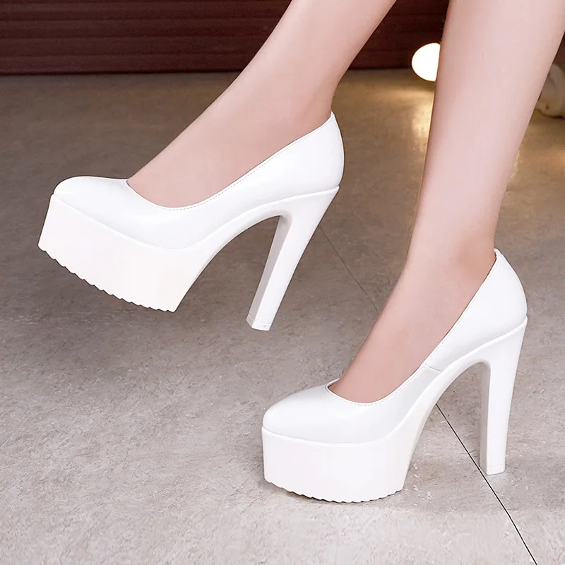 Court Heel Pointed - 11 cm 13 cm taglia piccola