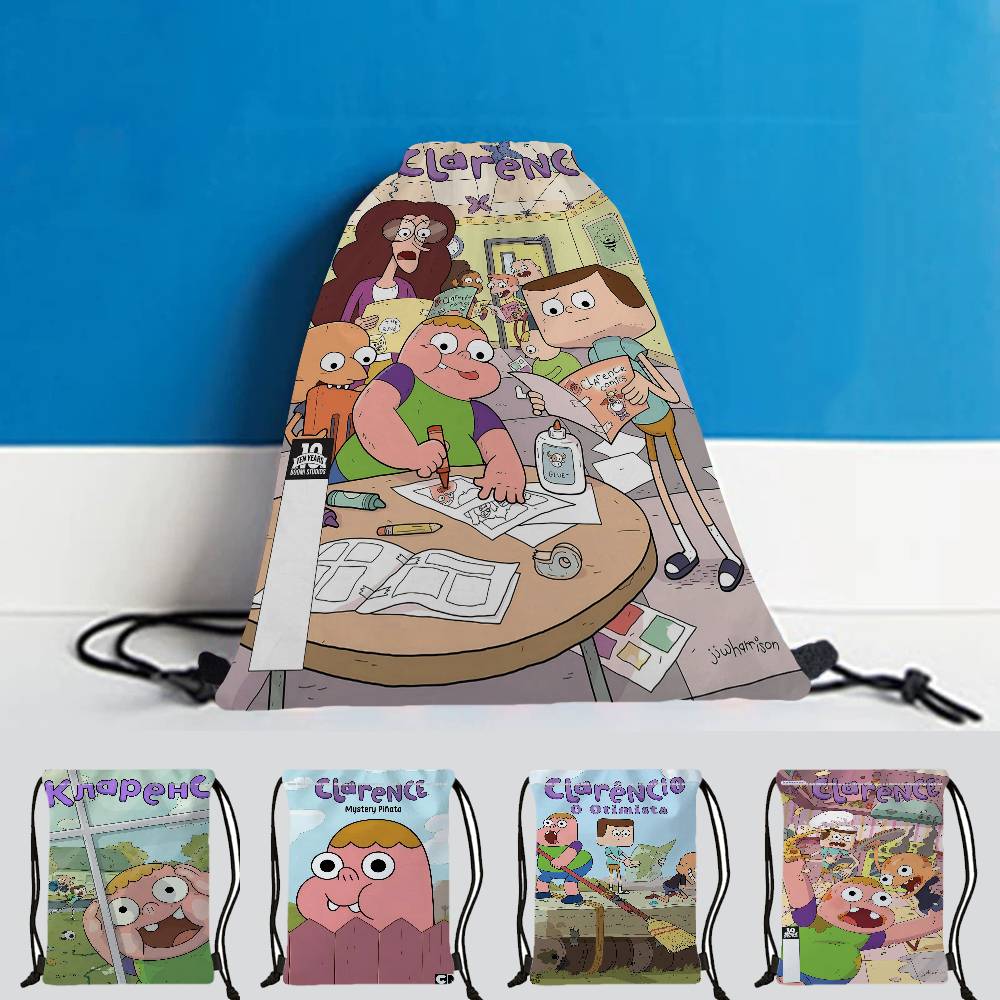 Women'S Shoes Back To School - Cartoon C-Clarences Borsa per scarpe portaoggetti