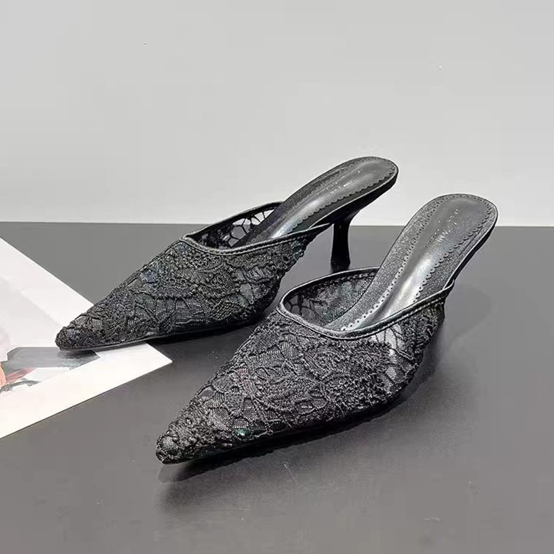 Sandali con Tacco Alto a Punta - Women Shoes Size 7 recensione e prezzo