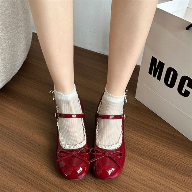 Scarpe Mary Jane da Donna di A - Women'S Shoes Burgundy recensione e prezzo