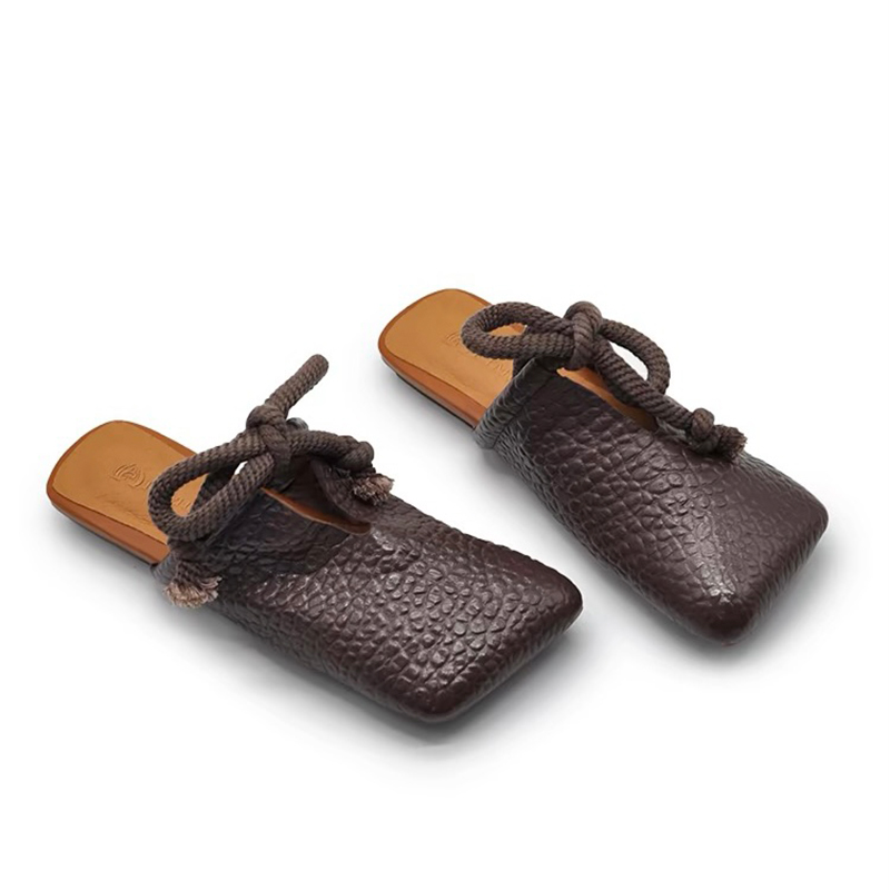 Ciabatte con Punta Quadrata da - Women Shoes Size 7 recensione e prezzo