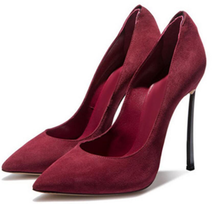 Décolleté da donna con punta a - Women'S Shoes Burgundy recensione e prezzo