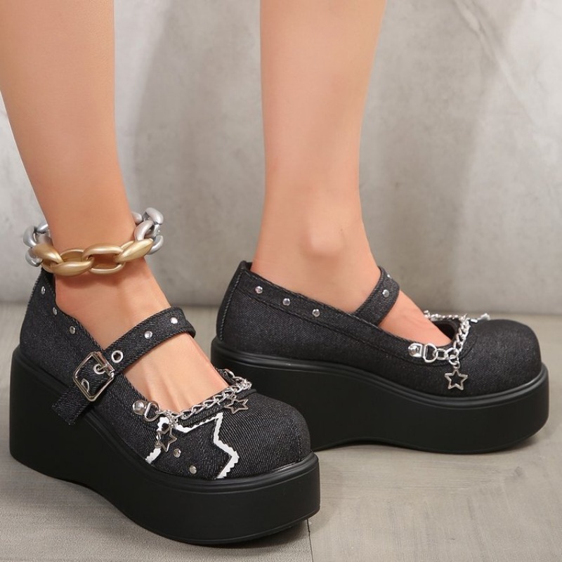 Scarpe con plateau a catena in - Women'S Shoes Back To School recensione e prezzo